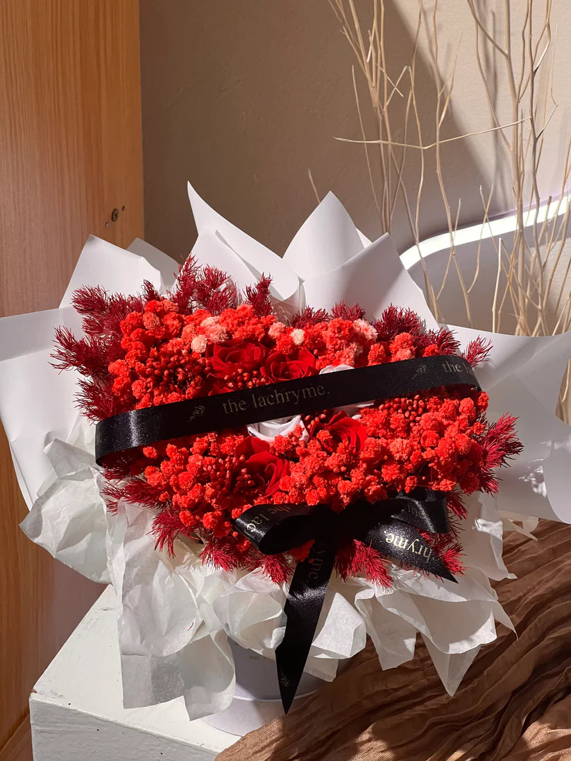 Garden Red | Preserved Blooms | Le Fleur